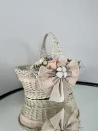 Пасхальная корзина 38х28см hand-made 2 MIS LT