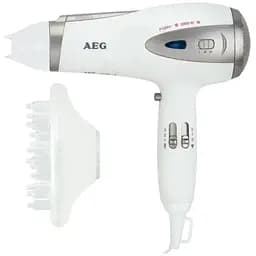 Фен AEG HTD 5584, 2200 Вт 3 рівні обдування холодний режим концентратор 1 шт. білий (33705-IS)