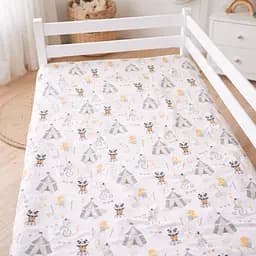 Простирадло MirSon Ranforce Elite Baby Circus 150x220 см (2200012576861)