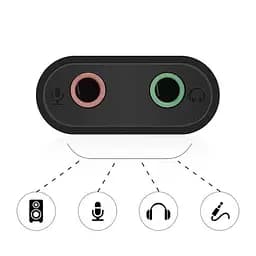 Звукова карта Ugreen US205 white (30143) - мініатюра 3