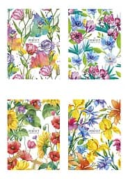 Комплект 4 шт загальних зошитів. Зошит Школярик А5 40 арк. у лінію 538 4823088205619