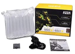 Блок живлення AZZA 550W (PSAZ-550W) Б/в - мініатюра 2