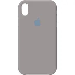 Чохол-накладка Toto Silicone Case Apple iPhone XR Pebble Grey