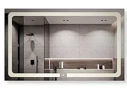 Дзеркало Dusel DE-M3001 70x90 см, Білий