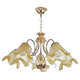 Люстра підвісна Brille флористика в спальню E14 60W G (LK-027S/5)