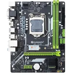 Материнська плата LGA1150, Huananzhi H81 PLUS, H81, 2xDDR3, Int.Video (CPU), 2xSATA3 / 2xSATA2, 1xPCI-E 3.0 x16, 1xPCI-E 2.0 x1, Audio 5.1, GLan, 4xUSB 3.0 / 6xUSB 2.0, VGA/DVI-D/HDMI, Micro ATX - мініатюра 4