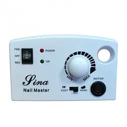 Фрезер для манікюру та педикюру 30000 оборотів Nail Master Lina 5227 фрезер для нігтів білий - мініатюра 3