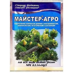 Минеральное удобрение Сенат Master Мастер NPK 8.5.14 для хвойных растений 25 г (13041)