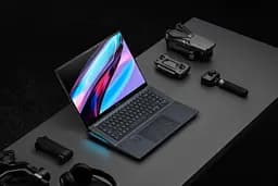 Ноутбук ASUS Zenbook Pro 16X UX7602ZM-ME164 16 4K OLED/Intel i9-12900H/32/1024F/NVD3060-6/noOS/Black (90NB0WU1-M00900) - мініатюра 3