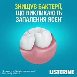 Ополіскувач для ротової порожнини Listerine Свіжа м'ята Захист ясен 250 мл (103060030) - мініатюра 9