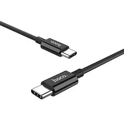 Кабель Hoco X23 Pisces Cable Type - C to Type - C 3A 1m Black