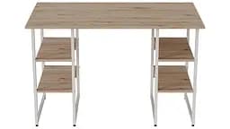 Комп'ютерний стіл Ferrum-decor Карен 75x120x60 білий ДСП Дуб Сан-Марино 32мм (FRD-102264) - мініатюра 2