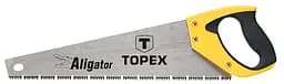 Ножівка по дереву Aligator 400мм 7TPI Topex hoz0013440