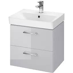 Тумба з умивальником Cersanit Lara Mille Slim 50 Сірий S801-355