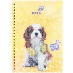 Блокнот Kite Studio Pets А5 80 аркушів SP клітка на спіралі (SP26-277)