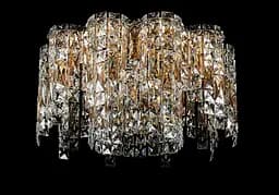 Кришталева люстра Splendid Ray LGH90360/10 (FGD) - стельова люстра в золоті з кришталем E14 - мініатюра 2