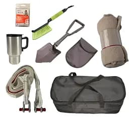 Сумка-набір автомобіліста зимовий Power чорна сумка