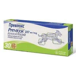 Препарат Boehringer Ingelheim Previcox для лечения остеоартрита у собак 227 мг