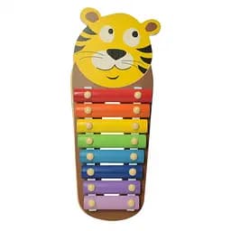 Деревянная игрушка "Ксилофон" Vi Vi Wood Toy WW-189, 35 см, 8 тонов Тигр