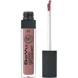 Блиск для губ BeYu Cashmere матовий відтінок 97 Sweet Nude 6.5 мл - мініатюра 2