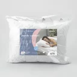 Подушка Ideia Nordic Comfort чохол зі стібкою антиалергенне волокно 40х60 см біла (8-34687) - мініатюра 5