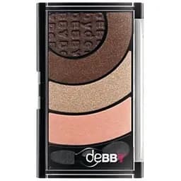 Тіні для повік Debby Colorcase quad, (відтінок 5)