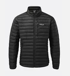 Легкий пуховик Rab Microlight Jacket L Чорний