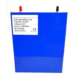Аккумуляторная батарея LiFePO4 EVE 3.2V 314Ah, 1004Wh Grade A (ячейка)