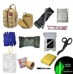 Аптечка укомплектована (базова) №1 Rescue Ready в підсумку зі швидким скидом