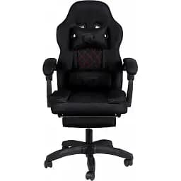 Геймерське крісло GT Racer (X-6028 Fabric Black) - мініатюра 2