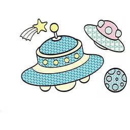 Розмальовка водна Видавництво Ранок Літаки та космос (Л734014У) - мініатюра 9
