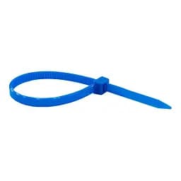 Кабельна стяжка 400*8 синя 100шт
