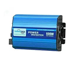 Инвертор напряжения Tommatech MS600, 12V/220V, 600Вт, approximated, 1 розетка, USB, клемы - мініатюра 2