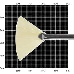 Пензель щетина віялова 6007 № 2 довга ручка Kolos [CD]