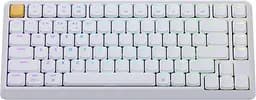 Клавіатура Keychron J1 82Key K pro Banana WL/BT/USB-A QMK Hot-swap EN/UKR RGB White (J1-Q4-UA) - мініатюра 2