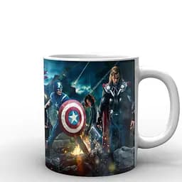 Кружка GeekLand Captain America Гражданская Война CA.02.013 330 мл белая