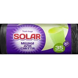 Мішки для сміття Solar 35 л 30 шт.