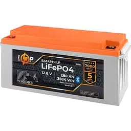 Аккумулятор LogicPower LiFePO4 12.8V - 280 Ah BMS 200A/100А Smart BT (30353) [109367]