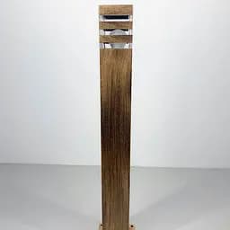 Ліхтар вуличний в корпусі кольору застаріле золото 80 см | Line F | Арт. 8024 80CM BG (стовп)