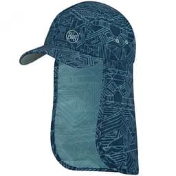 Кепка Buff Kids Bimini Cap kasai night blue Синій-Блакитний