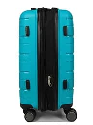 Валіза маленька S поліпропілен Worldline Airtex 282 46л 54×36×23см Бірюзова - мініатюра 6