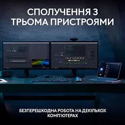 Клавіатура Logitech MX Keys S Wireless Pale Grey (920-011588) - мініатюра 10