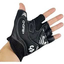 Велорукавиці Good Bike D-Grip короткий палець розмір XL чорні (94507Black-IS) - мініатюра 6