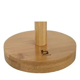Ліхтар кемпінговий Bo-Camp Cambridge Rechargeable 200 Lumen Bamboo/White (5818792) - мініатюра 2