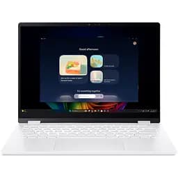 Ноутбук Acer Swift Edge 14 AI OLED SFE14-51T-7947 ​​з процесором Intel Core Ultra 7 256V pana la 4.8GHz, 14" 2.8K, 120Hz, OLED, сенсорний, 16GB LPDDR5X RAM, 1TB SSD Home, Pearl білий - мініатюра 3