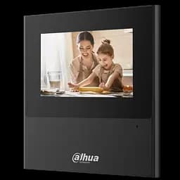 4,3" IP відеодомофон з Wi-Fi чорного кольору Dahua DHI-VTH2611L-WP-BE