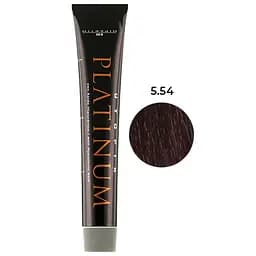 Професійна крем-фарба для волосся Hipertin Platinum 5.54 світлий шатен червоно-мідний 60 мл