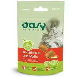 Ласощі для котів Oasy TREATS з куркою 60 г (8053017343167)