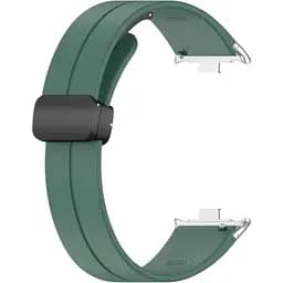 Ремінець DK CDK Silicone Sport Magnetic для Xiaomi Redmi Watch 4 (017766) (green / black)