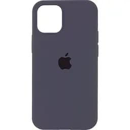 Чохол Silicone Case для Apple iPhone 15 Plus Dark Grey AA [92777]